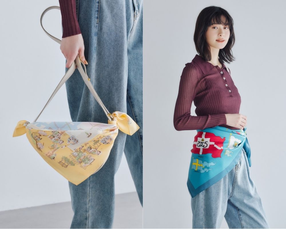 スカーフアレンジガイド｜初心者でも簡単な巻き方20選