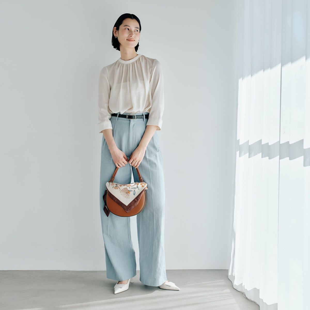 ボタニカルスカーフ