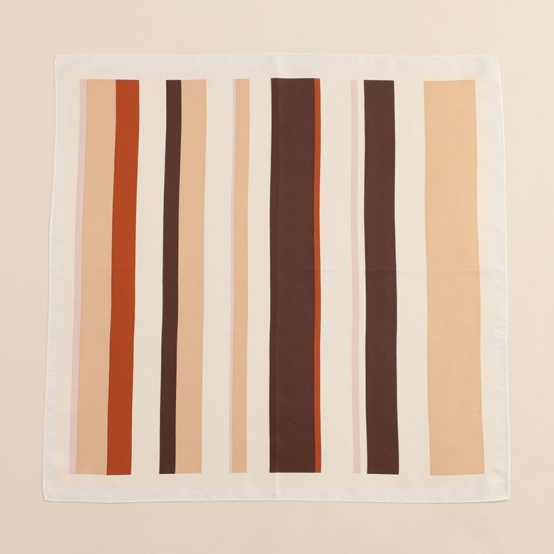 ランダムストライプスカーフ