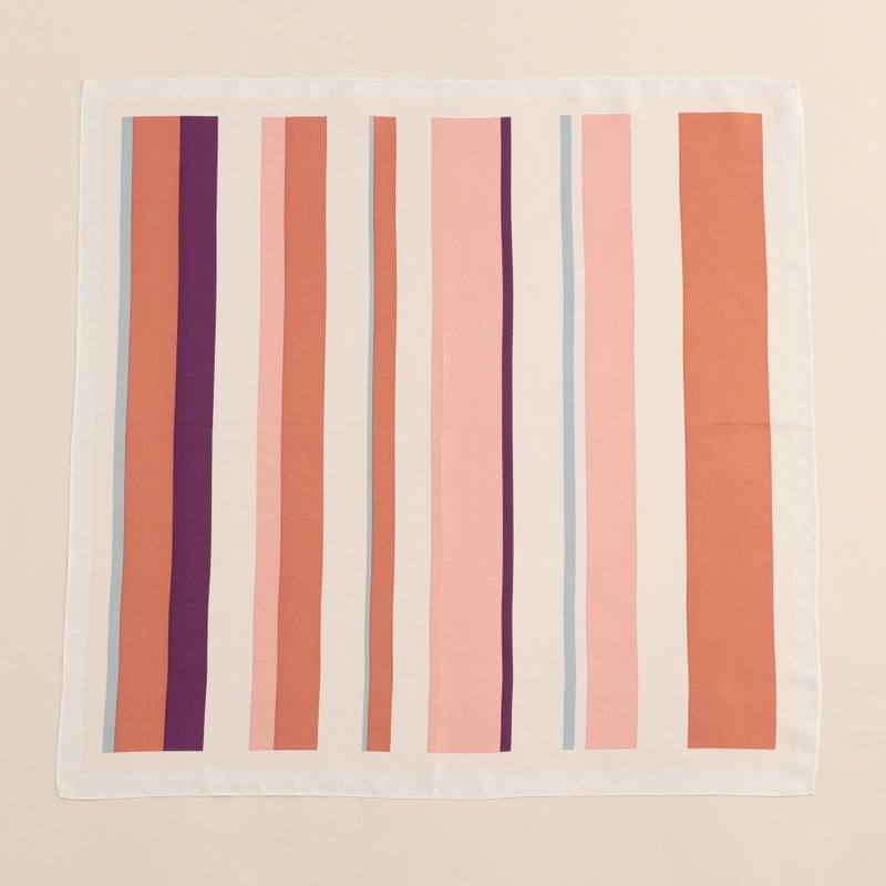 ランダムストライプスカーフ