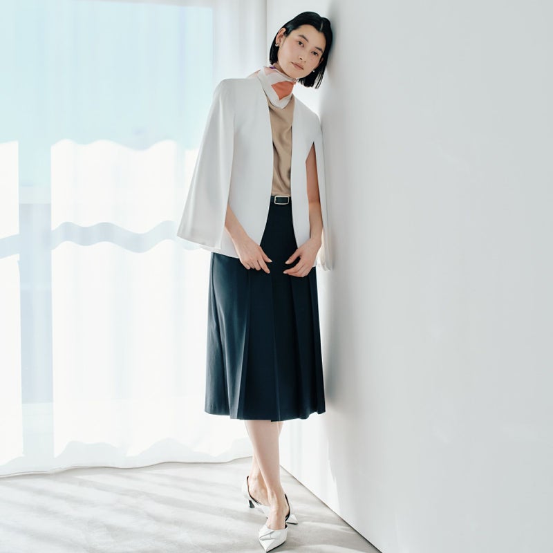 ランダムストライプスカーフ