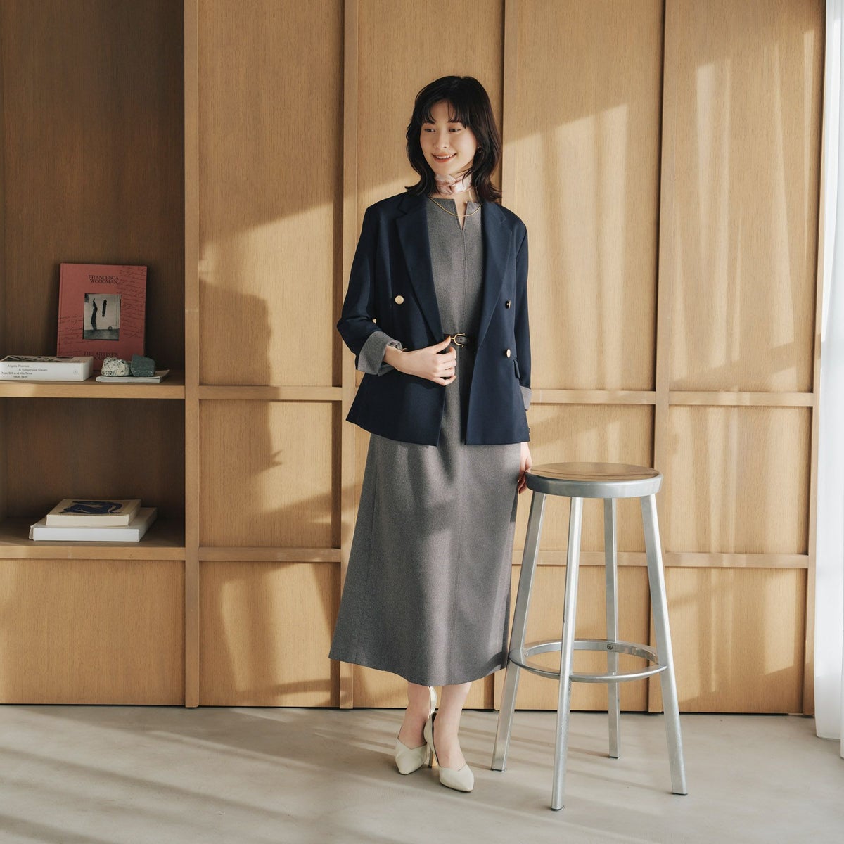 サラサ柄スカーフ