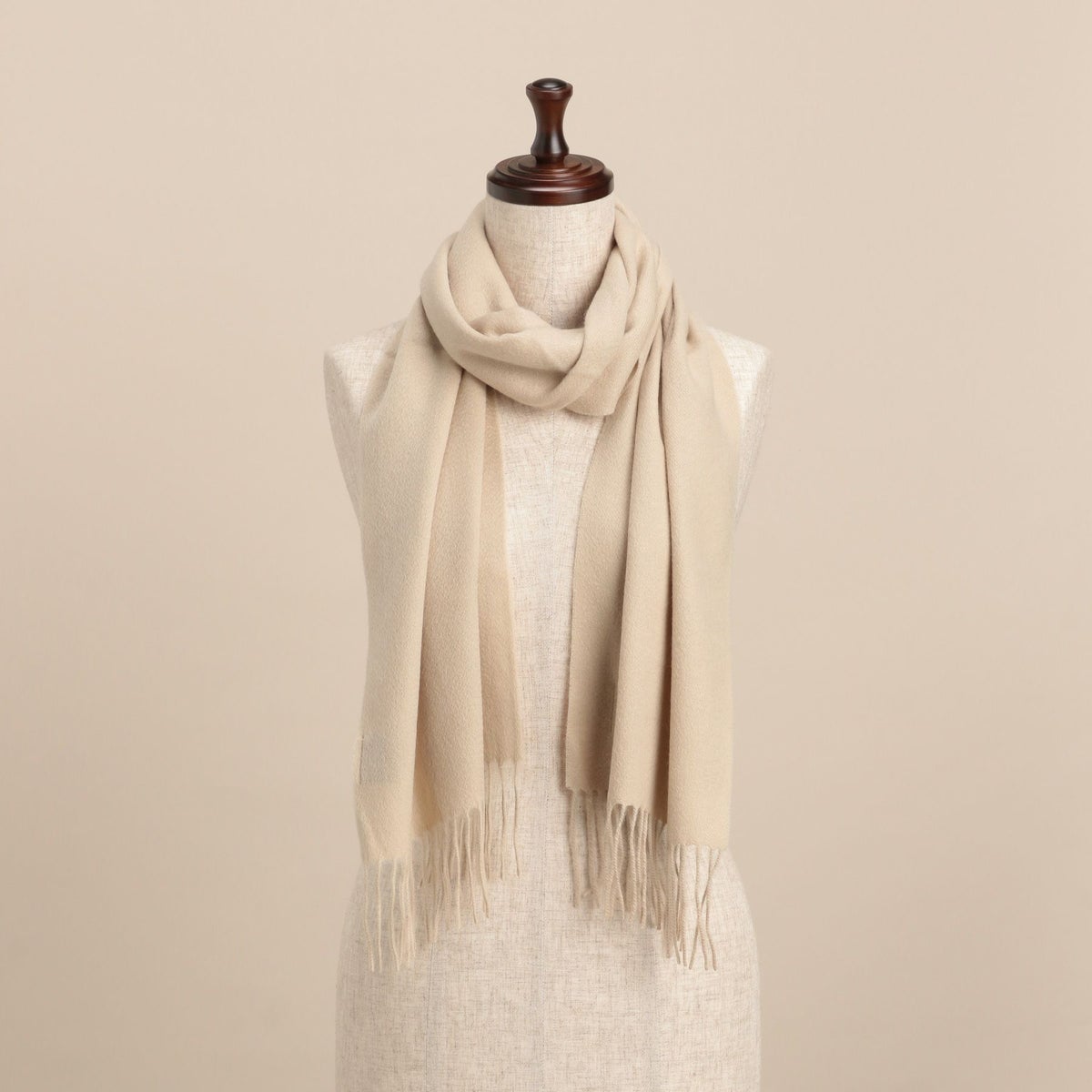 カシミヤ100%マフラー