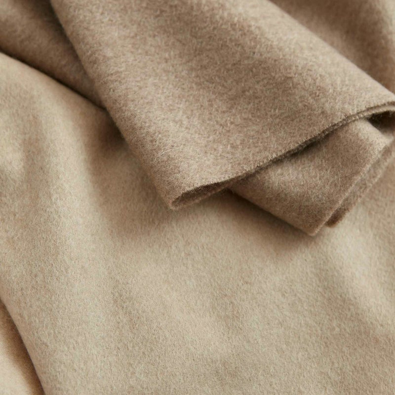 【無染色】カシミヤ100%無地ストール