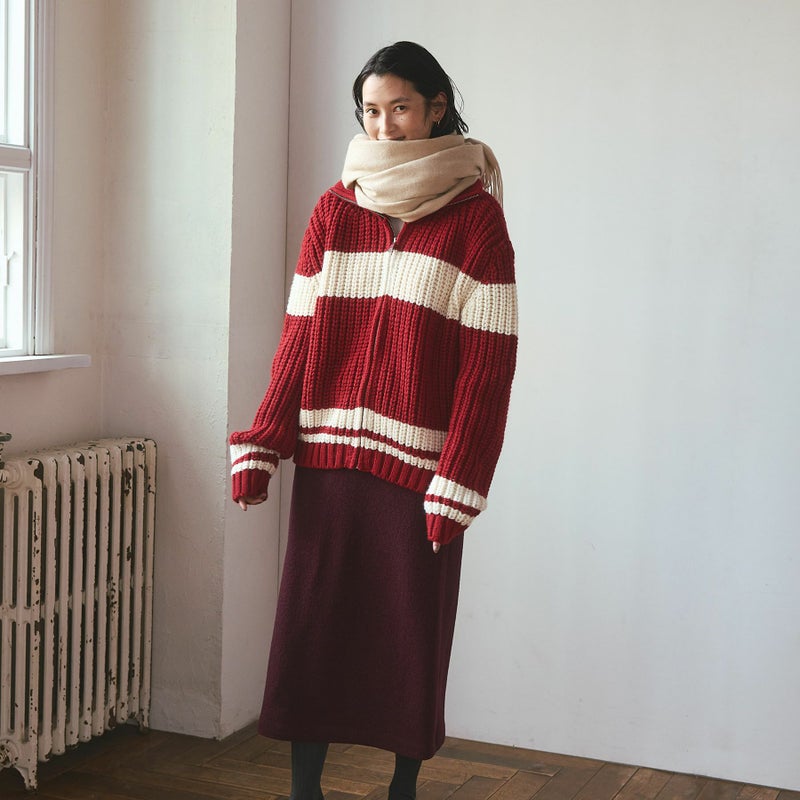 無染色カシミヤ100%大判無地ストール