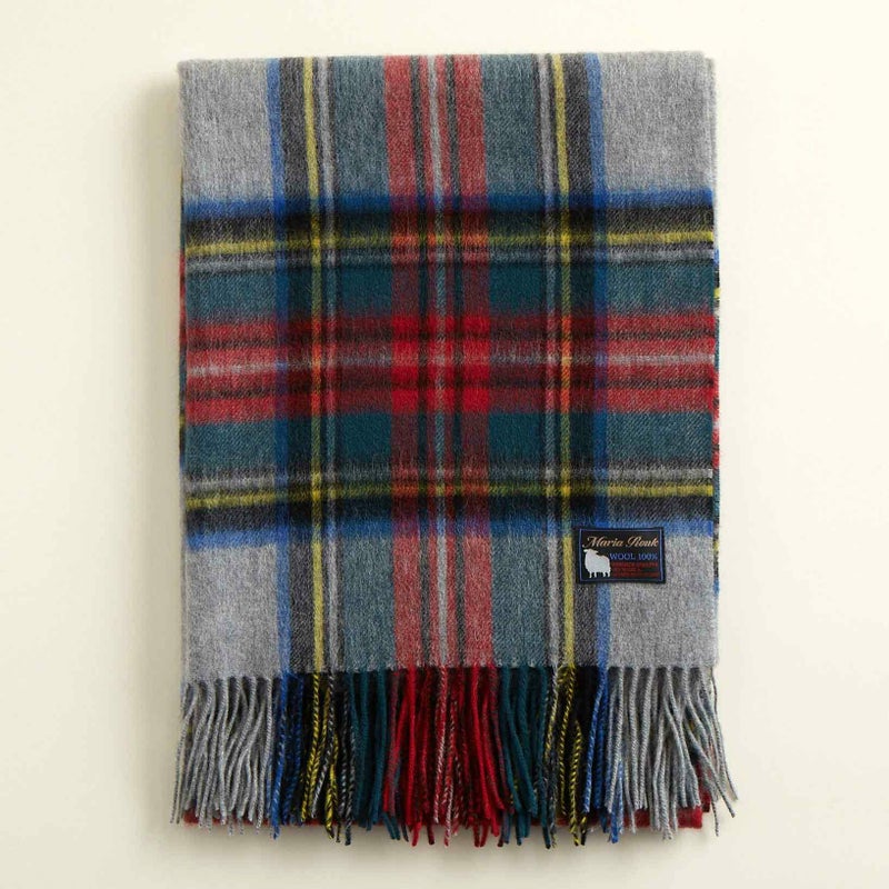 ウール100%大判イングランドチェックストール