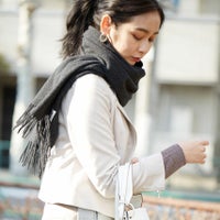  イタリア製カシミヤブレンド COLOR ストール