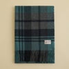 カシミヤ100%大判チェックストール