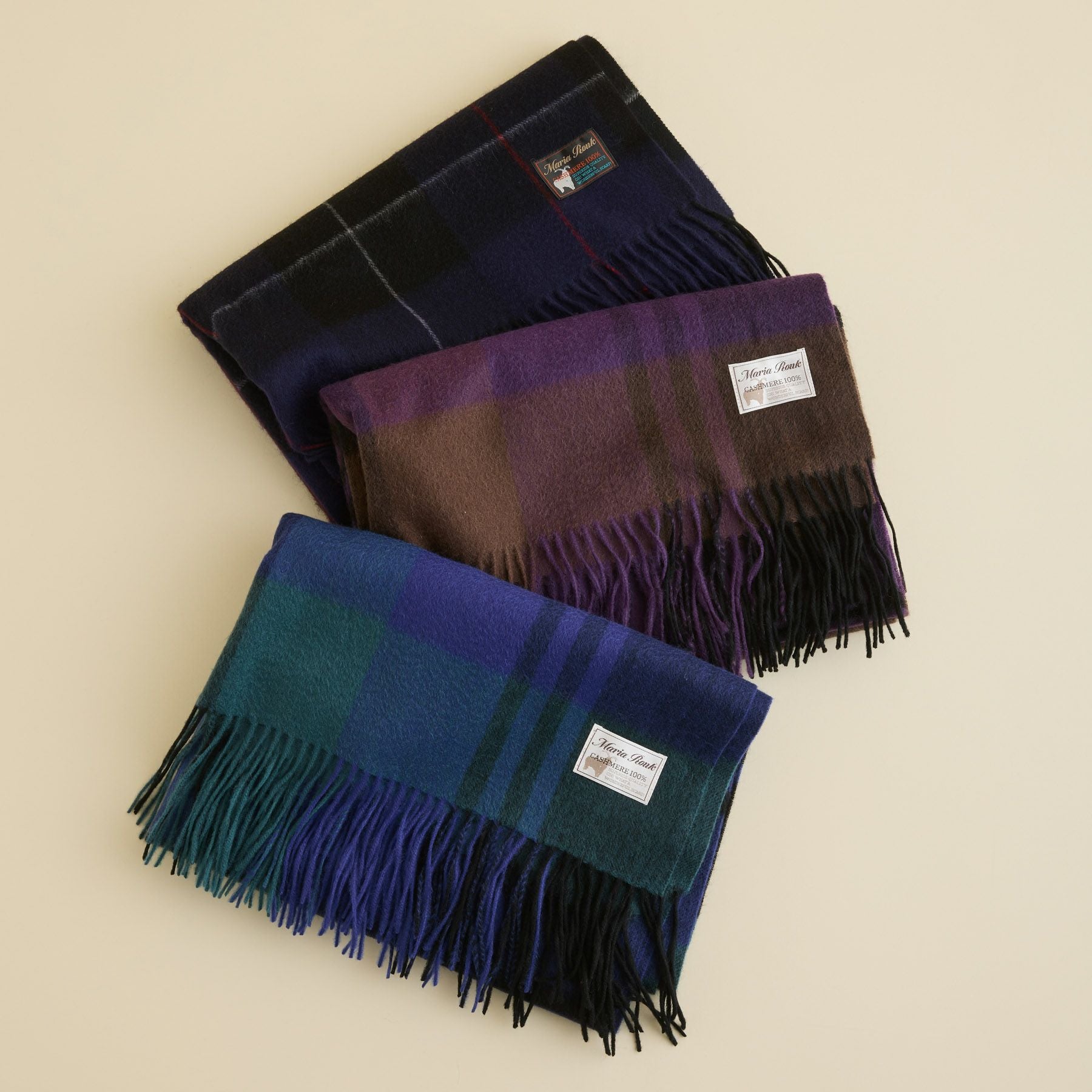 ERIC BOMPARD エリックボンパール カシミア マフラー 千鳥格子 紫 セール】カシミヤ100% マフラー | 大判ストール カシミヤ 千鳥柄 千鳥