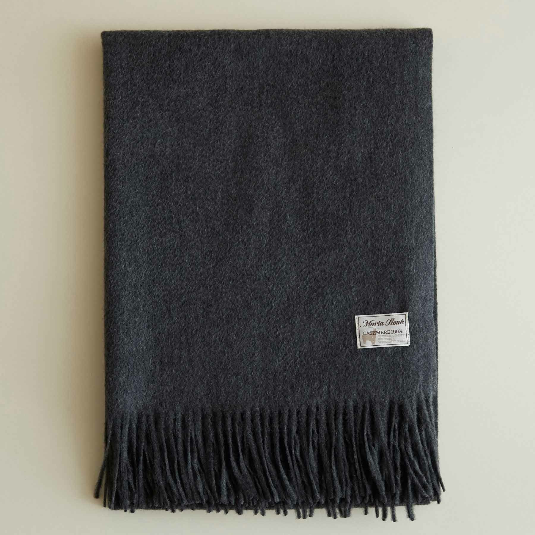 新品 タグ付きnouer カシミヤ100％ ストール チャコールグレー カシミヤストール チャコールグレー – kuros.style