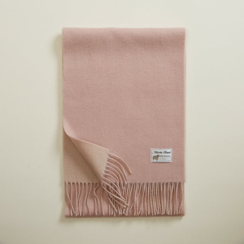 カシミヤブレンドリバーシブルマフラー