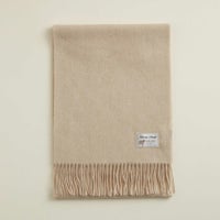 【無染色】カシミヤ100%無地マフラー