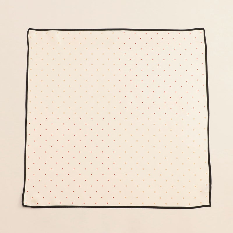 ピンドットスカーフ