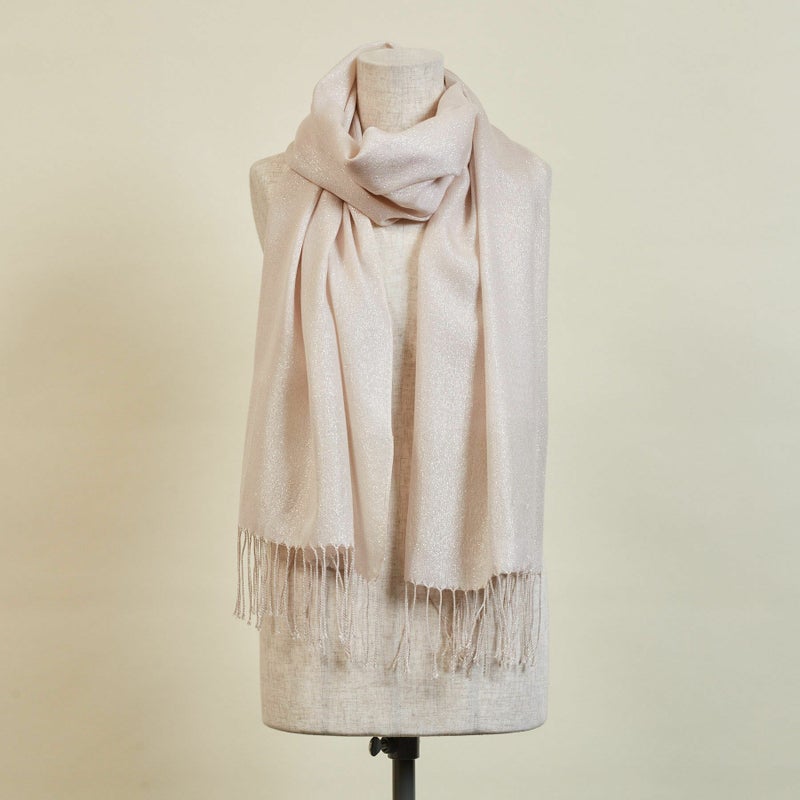 ラメストールのピンク