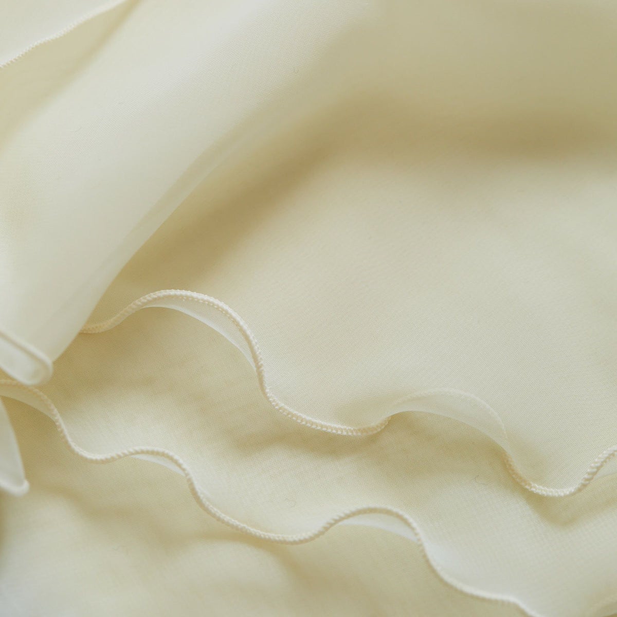  シフォンケープ＜アイボリー＞ 日本製