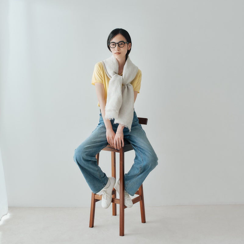 大判リネンコットンストール