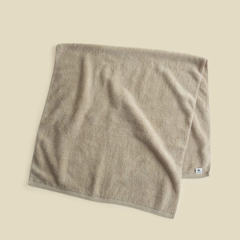 おぼろ100年の極み バスタオル ＜ベージュ＞日本製