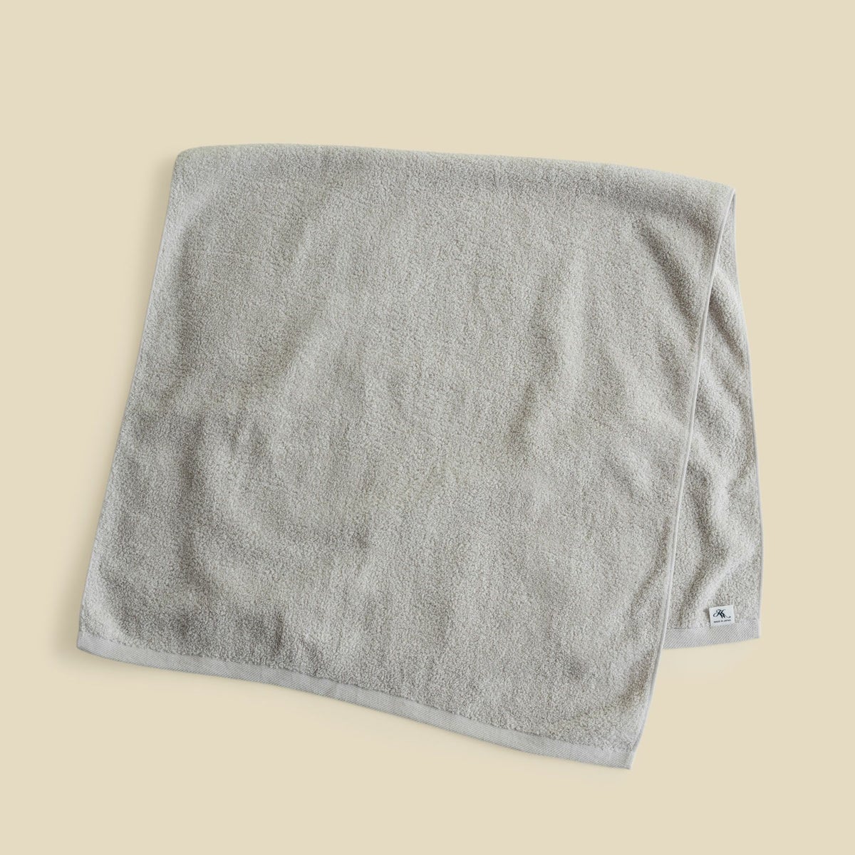おぼろ100年の極 バスタオル ＜グレー＞日本製