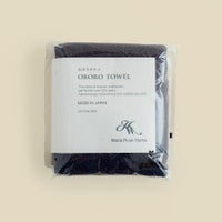 おぼろ100年の極 フェイスタオル ＜ネイビー＞日本製