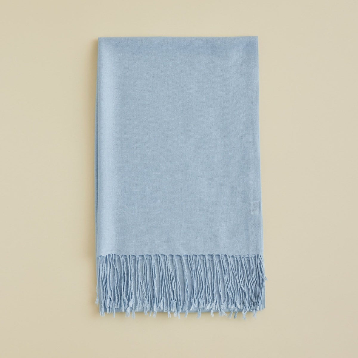  シルクカシミヤストール＜ブルー＞