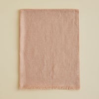 カシミヤリネンストール＜ピンクベージュ＞