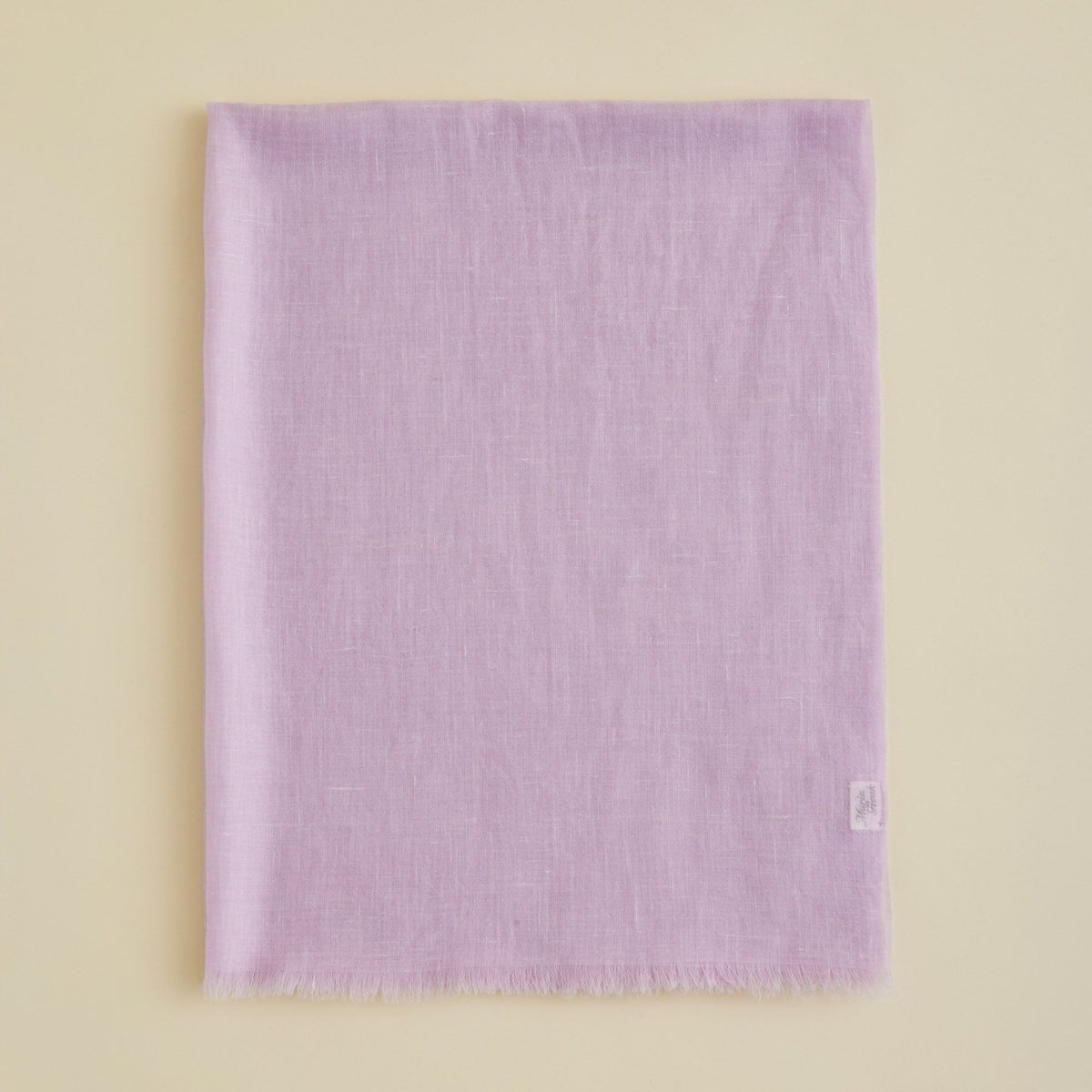 【長寿祝いギフトセット】カシミヤリネンストール＜パープル＞