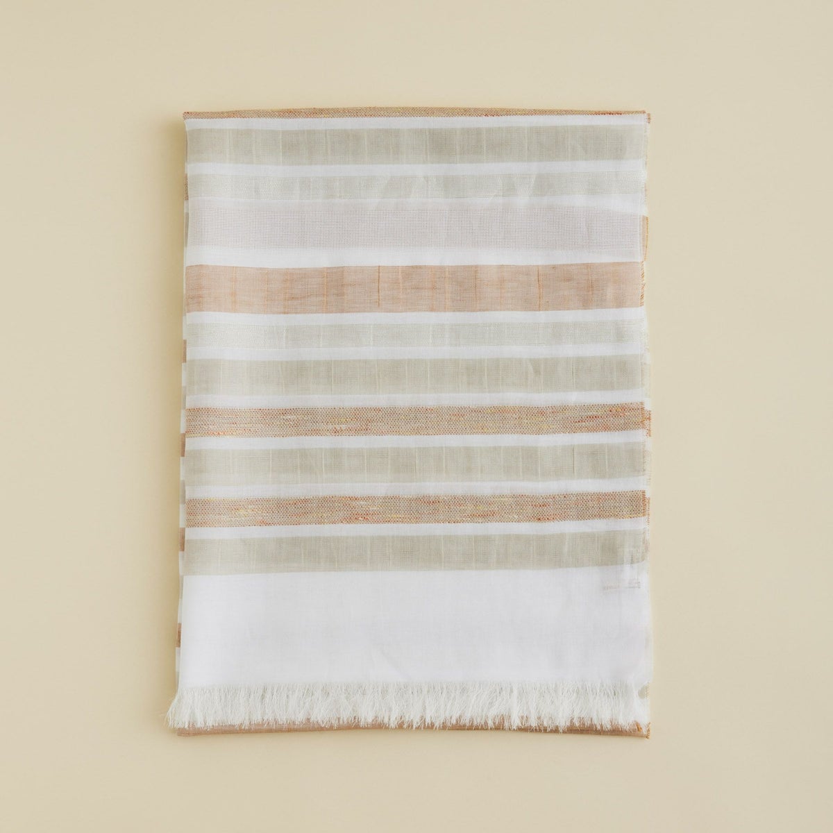  イタリア製 ランダムボーダーラメストール