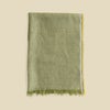 イタリア製 サイドラインリネンストール＜グリーン＞