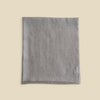 イタリア製 リネンコットンストール＜グレー＞