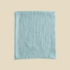 イタリア製　リネンコットンストール＜ライトブルー＞