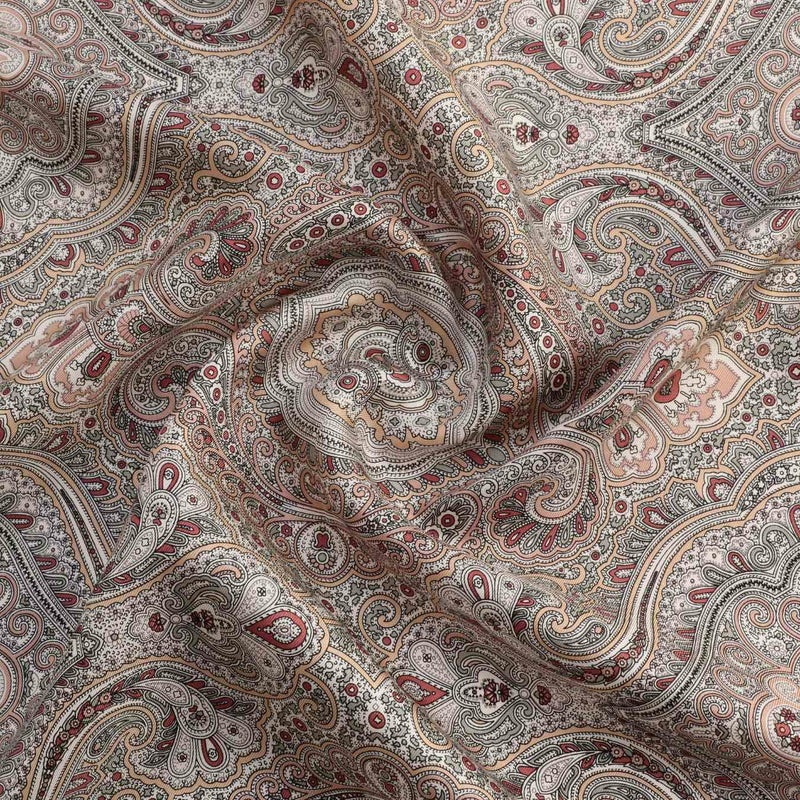 ペイズリースカーフ＜ピンク＞