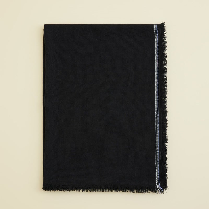 イタリア糸ラインカラー大判ストール