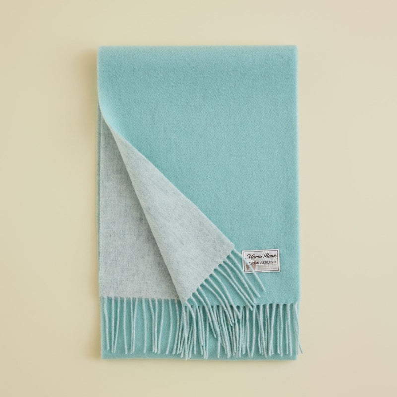 カシミヤブレンドリバーシブルマフラー