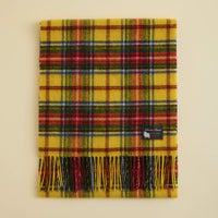 ベビーウール100%チェックマフラー