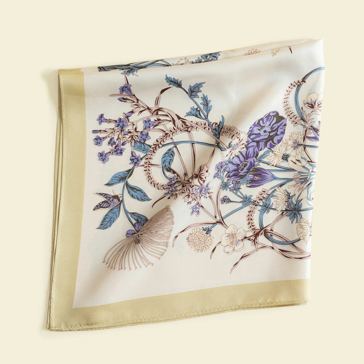 ボタニカルスカーフのレモン