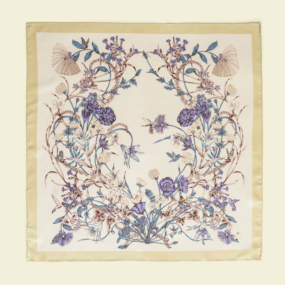 ボタニカルスカーフのレモン