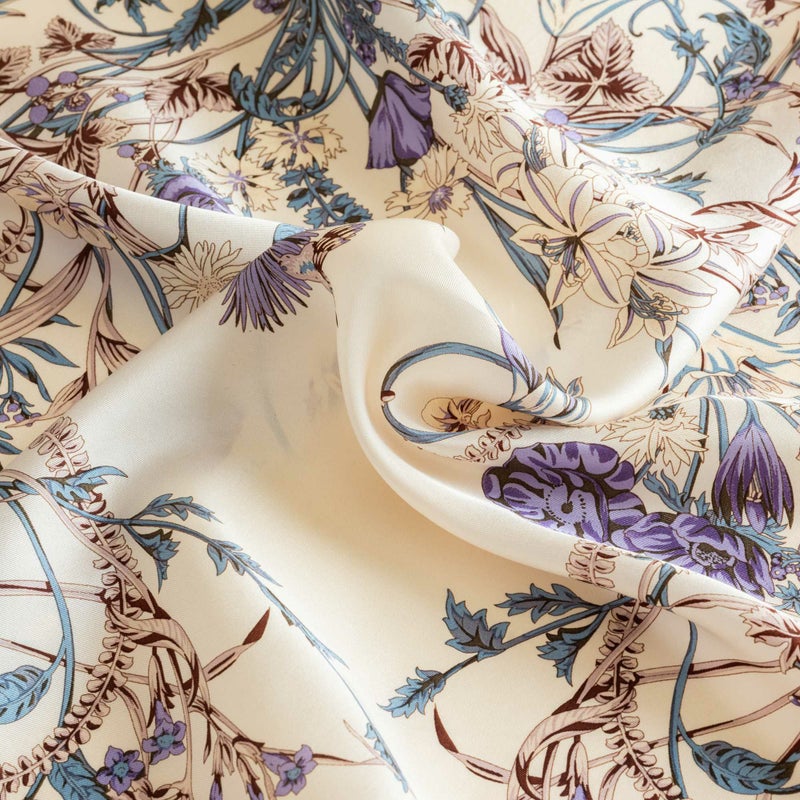 ボタニカルスカーフのレモン