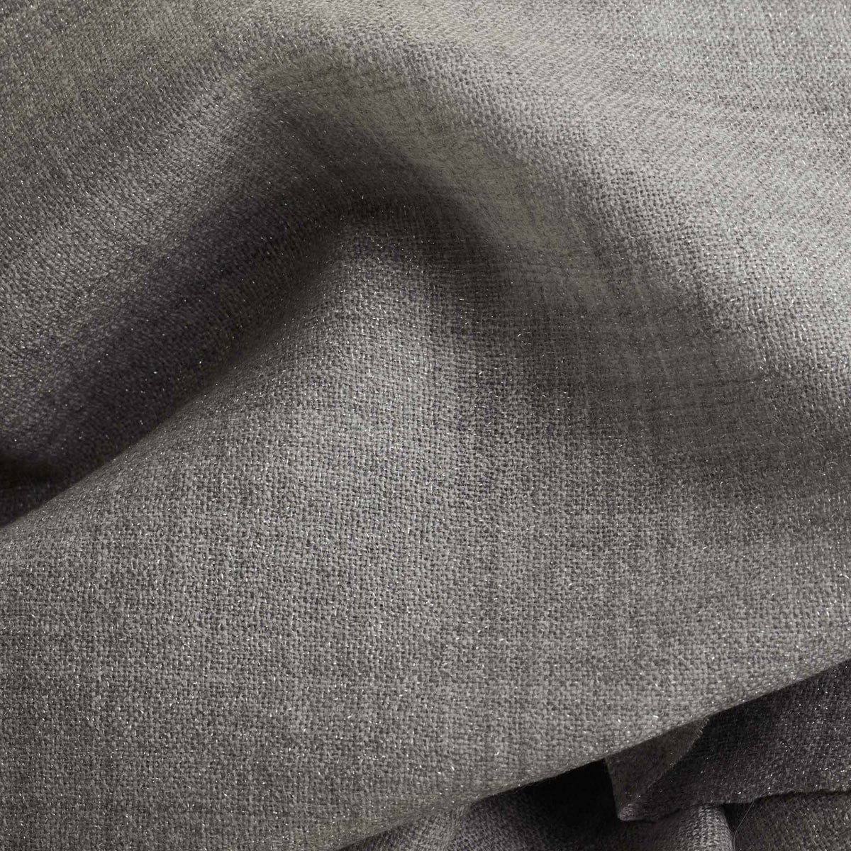 ラメラインウールストール＜ライトグレー＞