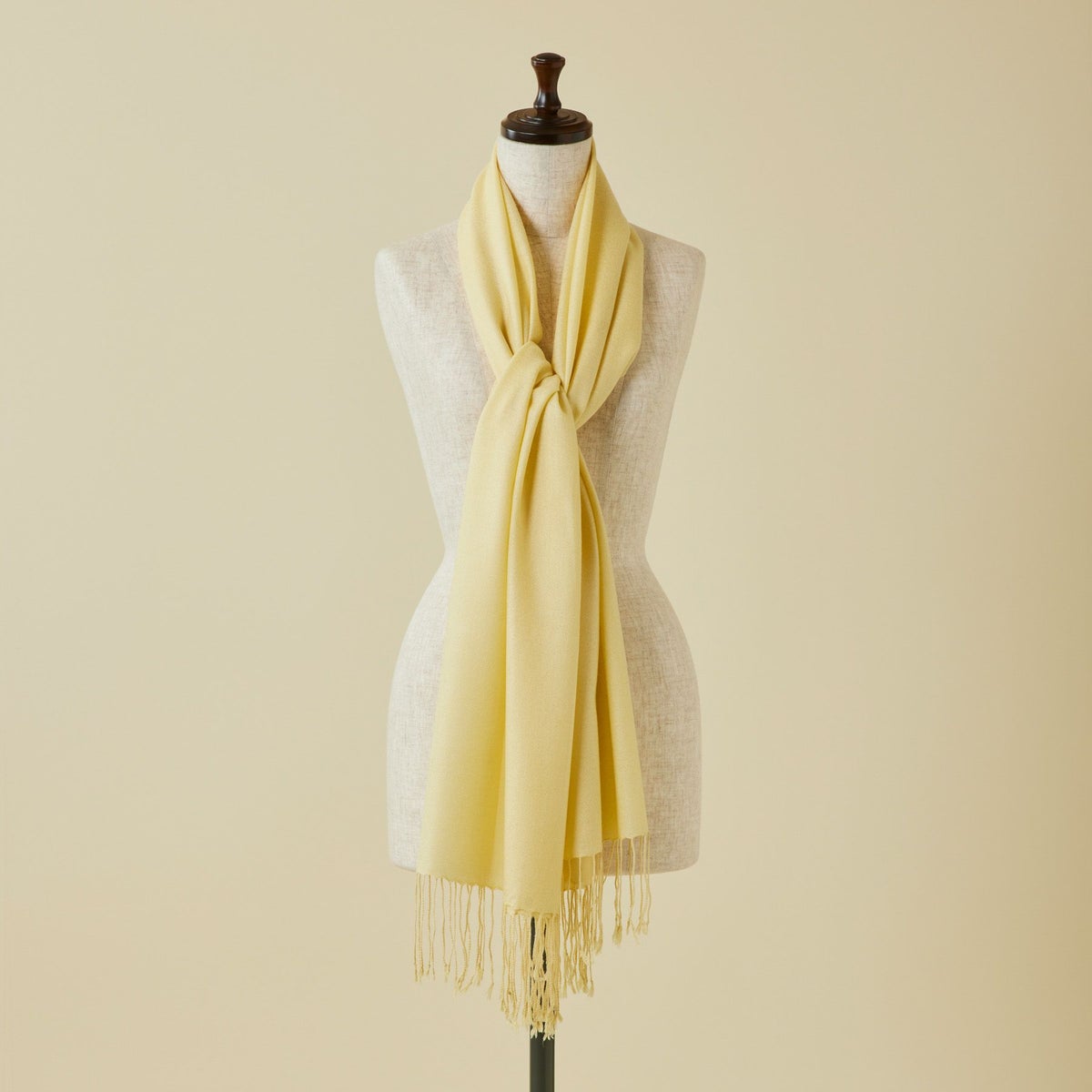 長寿祝いギフトセットのシルクカシミヤストール　イエロー